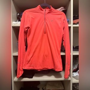 NIKE hot pink dry fit running shirt